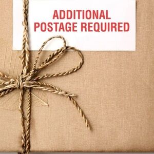 Additional shipping for 9 lbs